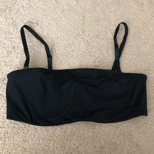 Aerie unlined bandeau strapless bra 36C
